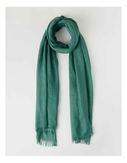 Light Weight Scarf in Green