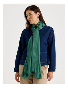 Light Weight Scarf in Green