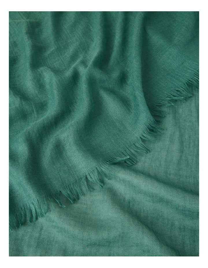Light Weight Scarf in Green