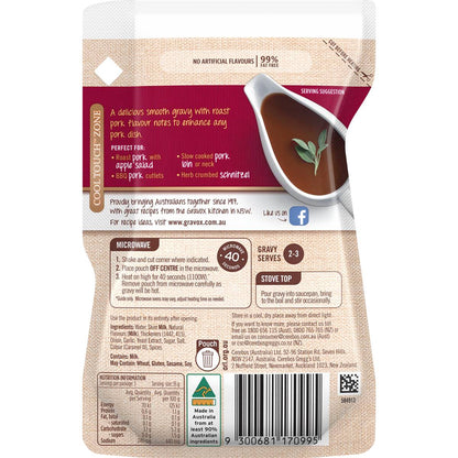 Gravox Roast Pork Liquid Gravy Pouch 165g