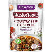 MasterFoods Country Beef Casserole Slow Cook Recipe Base 175g