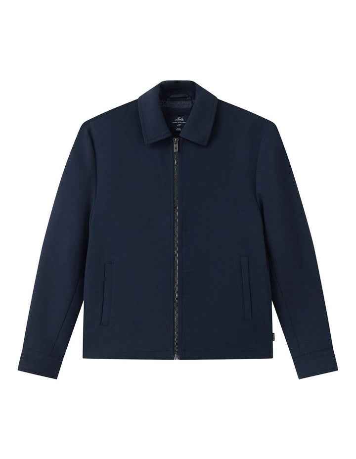 Indie Lusso Bomber Jacket (8-16 Years) in Navy