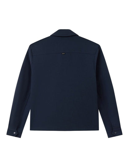 Indie Lusso Bomber Jacket (8-16 Years) in Navy