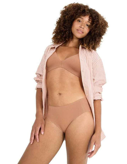 Zero Feel Pure Hipster Brief in Nostalgic Brown