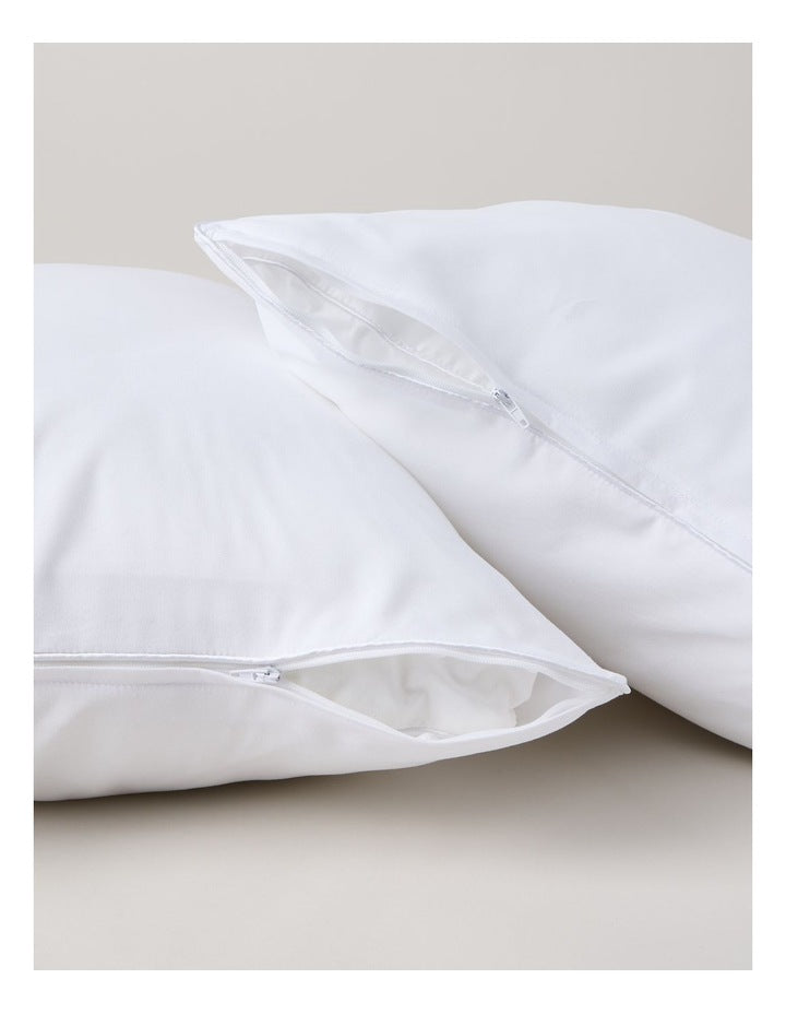 Easy Care Soft Touch Standard Waterproof Pillow Protector 2 Pack