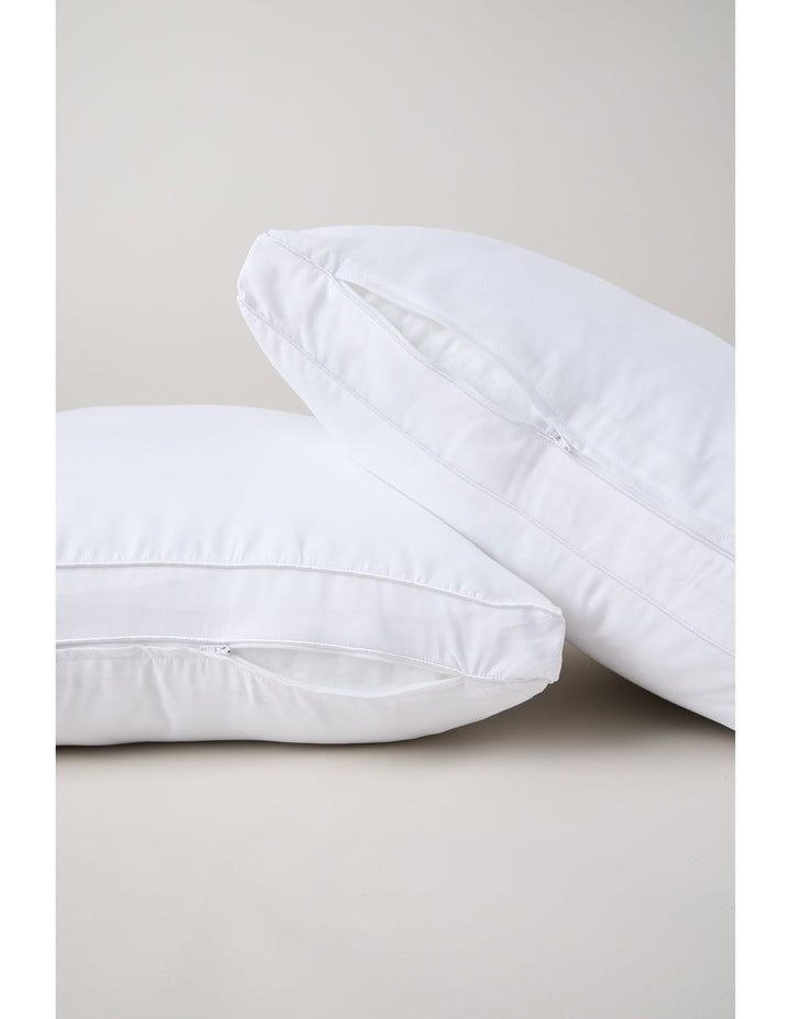 Easy Care Soft Touch Quilted European Pillow Protector 2 Pack