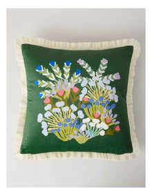 Desert Flowers Nights Cushion by Jessie Ngwarraye Ross