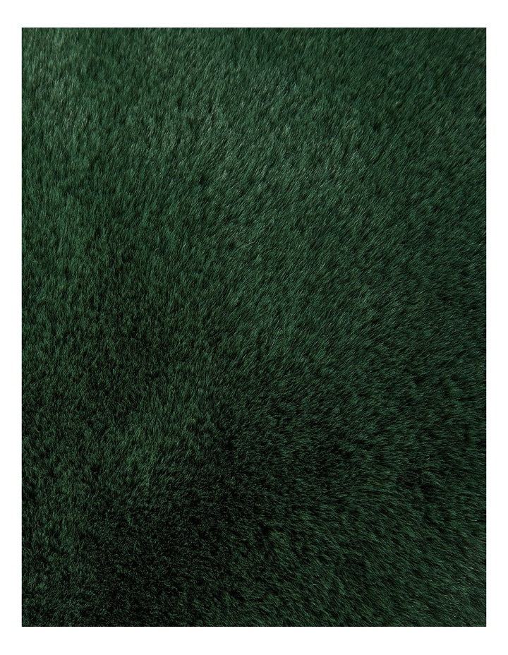 Amelie Faux Fur Cushion in Fern