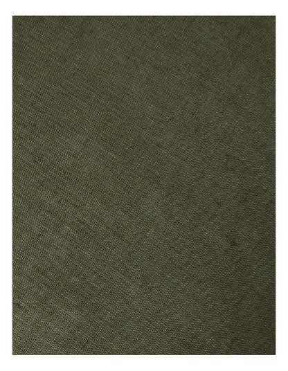 Sandy Cape Linen Cushion in Olive