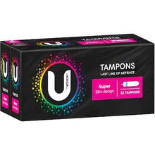 U by Kotex Tampons Super 32 pack