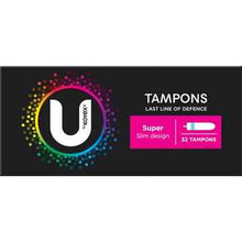 U by Kotex Tampons Super 32 pack