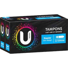 U by Kotex Tampons Regular 32 pack