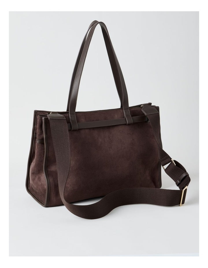 Havana Tote Bag in Chocolate