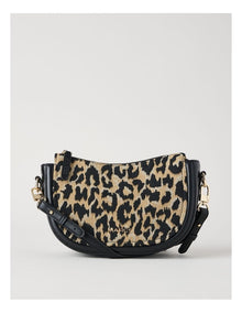 Havana Shoulder Bag in Leopard Combo