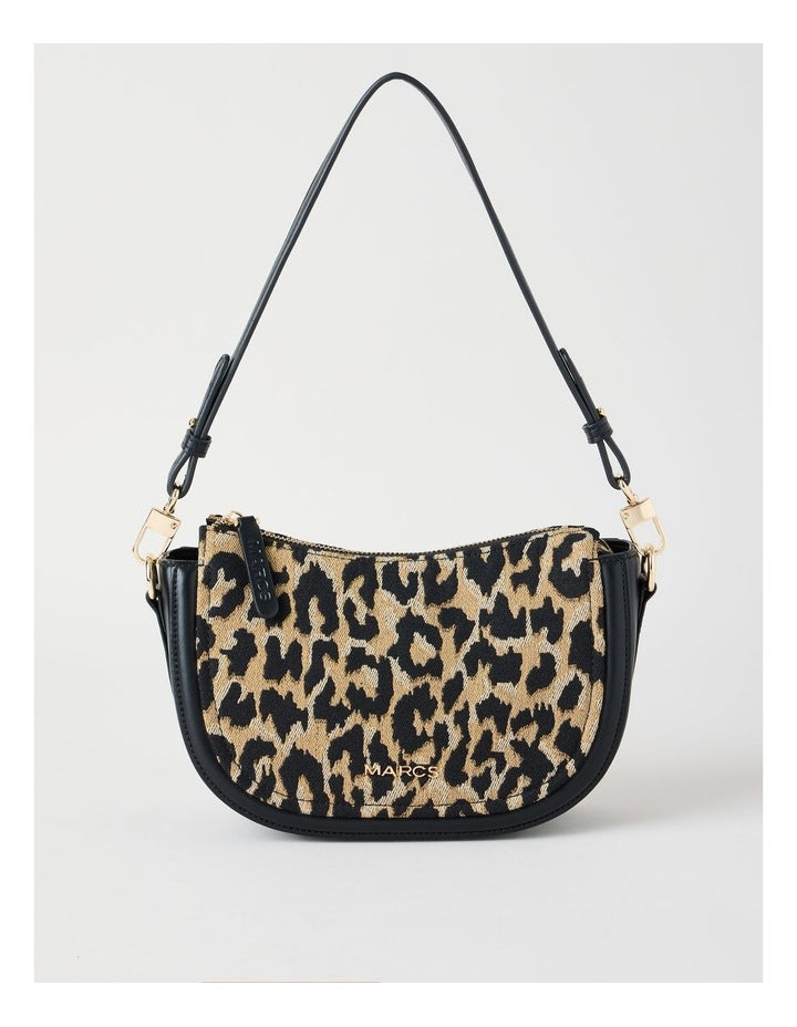 Havana Shoulder Bag in Leopard Combo