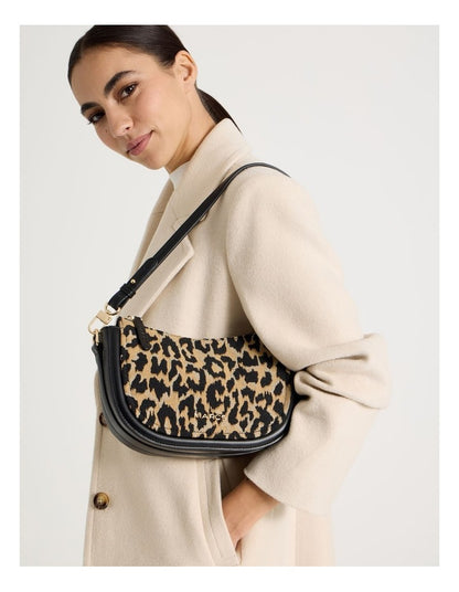 Havana Shoulder Bag in Leopard Combo