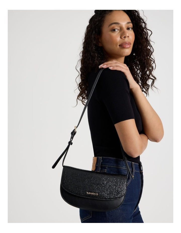 Palma Shoulder Bag in Black