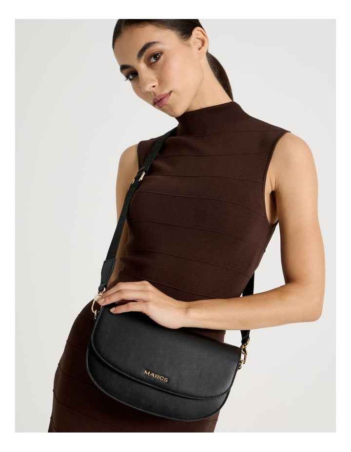 Palma Shoulder Bag in Black