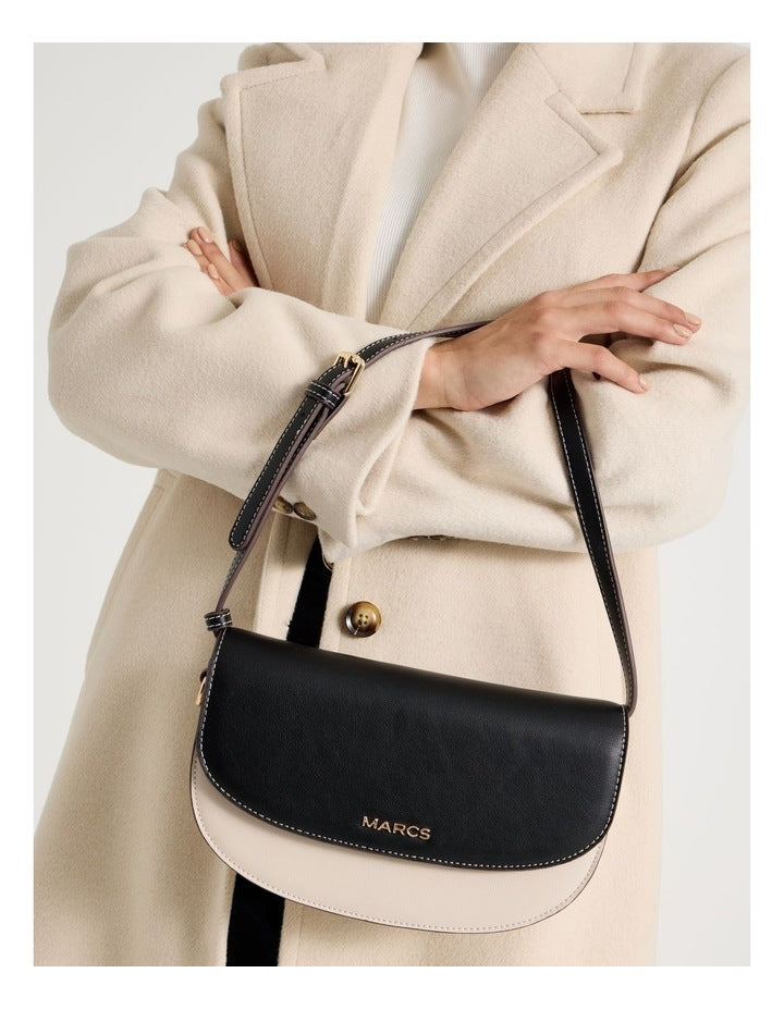 Palma Shoulder Bag in Taupe Combo