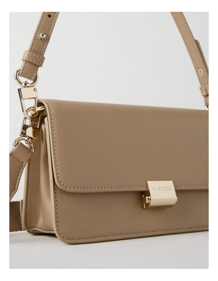 Lyon Shoulder Bag in Taupe