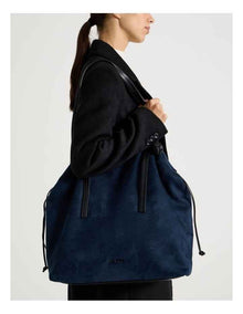 Paros Tote Bag in Navy Combo