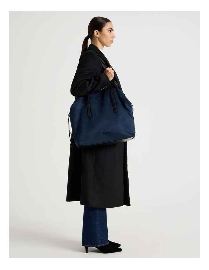 Paros Tote Bag in Navy Combo