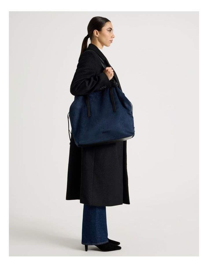 Paros Tote Bag in Navy Combo