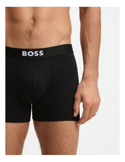 3 Pack Boss One Boxer Briefs in Black