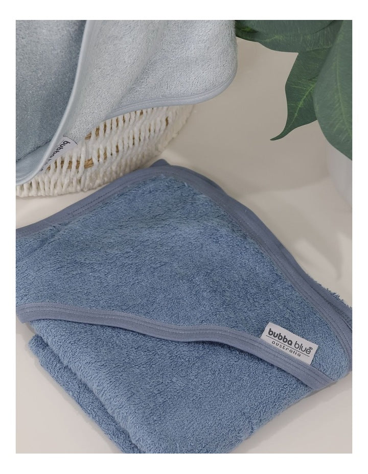 Sundae Hooded Towels 2 Pack in Blueberry