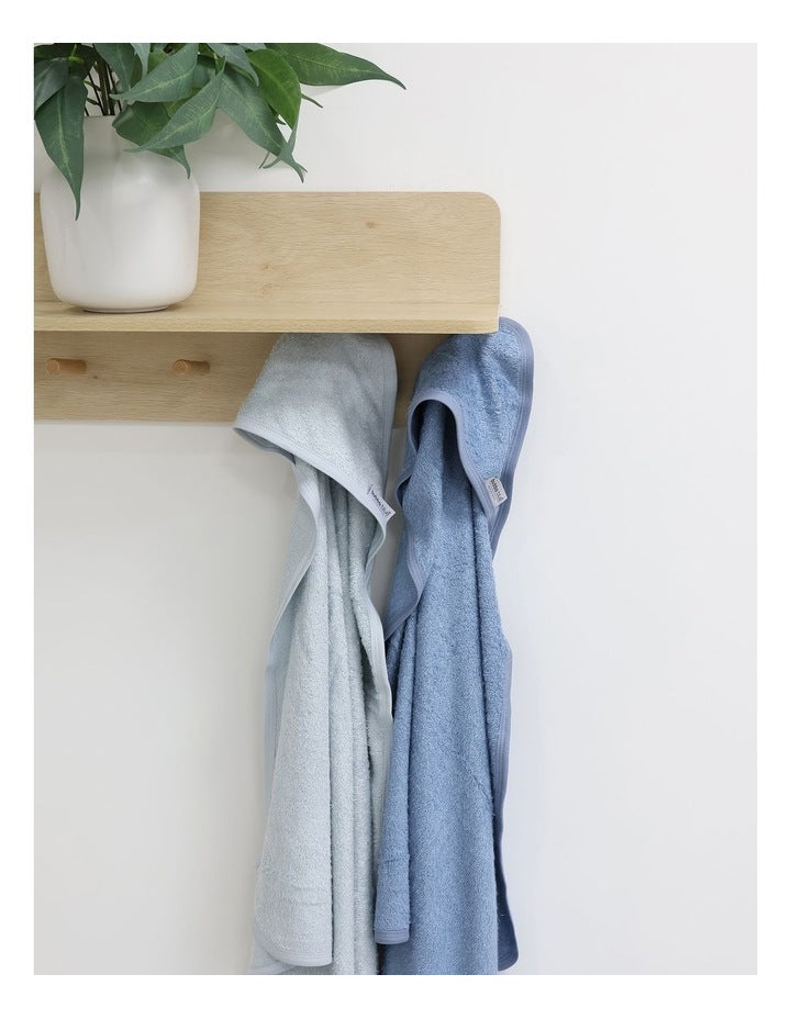 Sundae Hooded Towels 2 Pack in Blueberry