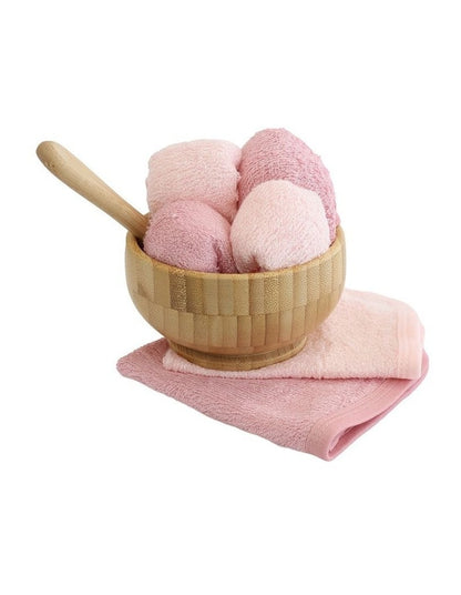 Soft Cotton Face Washers - 6 Pack