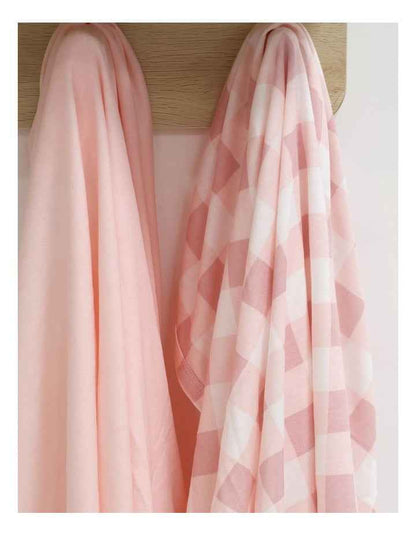 Soft Cotton Jersey Swaddle Wraps - 2 Pack