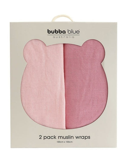 Sundae Muslin Wraps 2 Pack in Cupcake