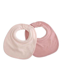 Baby Bibs 2 Pack - Soft Cotton Blend