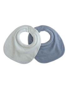 Baby Bibs 2 Pack - Soft Cotton Blend
