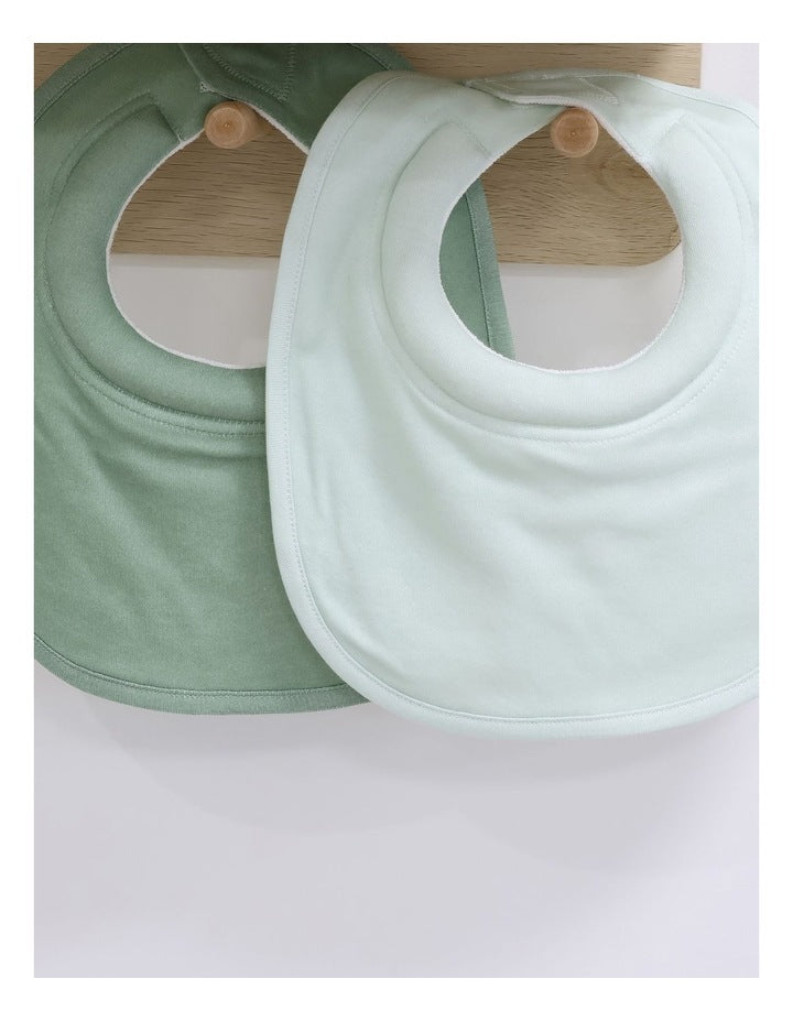Sundae Dribble Bibs 2 Pack in Greentea