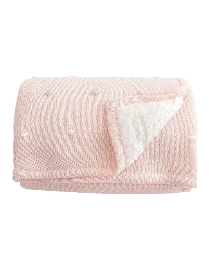 Confetti Blanket in Berry