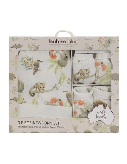 Aussie Animals Layette Set 3 Piece in Multi