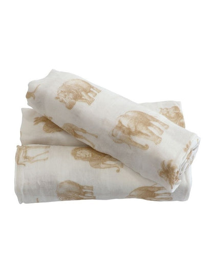 Serengeti Muslin Wraps 3 Pack in Beige