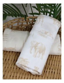 Serengeti Jersey Wraps 2 Pack in Cream