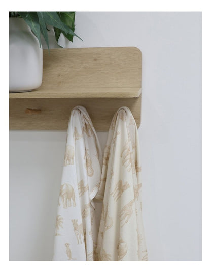 Serengeti Jersey Wraps 2 Pack in Cream