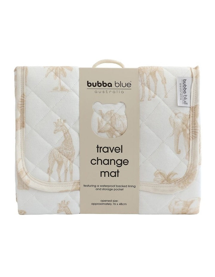 Serengeti Travel Change Mat in Beige