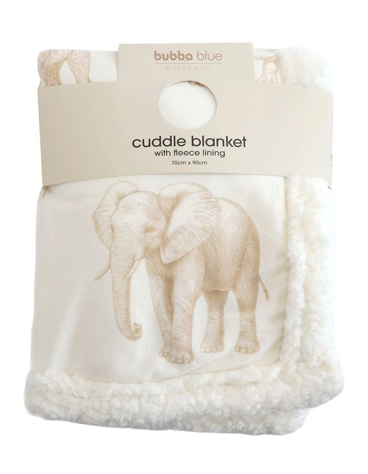 Serengeti Cuddle Blanket in Nutmeg