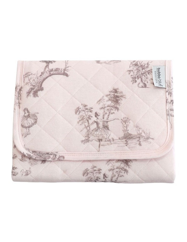 Swan Lake Travel Change Mat in Pink