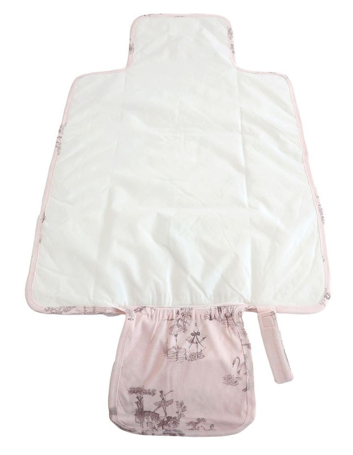 Swan Lake Travel Change Mat in Pink