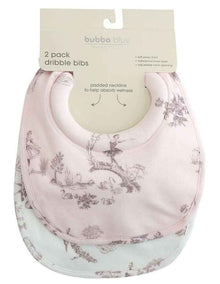 Swan Lake Dribble Bibs 2 Pack in Multi