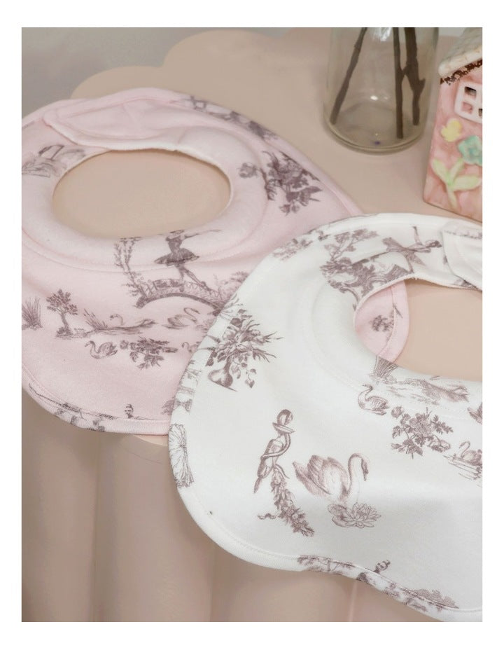 Swan Lake Dribble Bibs 2 Pack in Multi