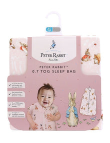 2.5 Tog Flopsy Mopsy And Cottontail Sleeping Bag Size 3-12M in Pink