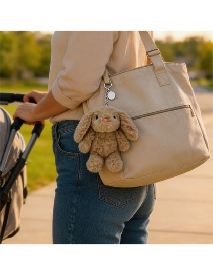 JAMIE THE BUNNY MINI CUDDLY KEYCHAIN
