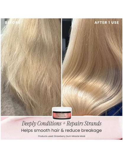HG MIRACLE HAIR MASK STRAWBERRY GUM 250ML